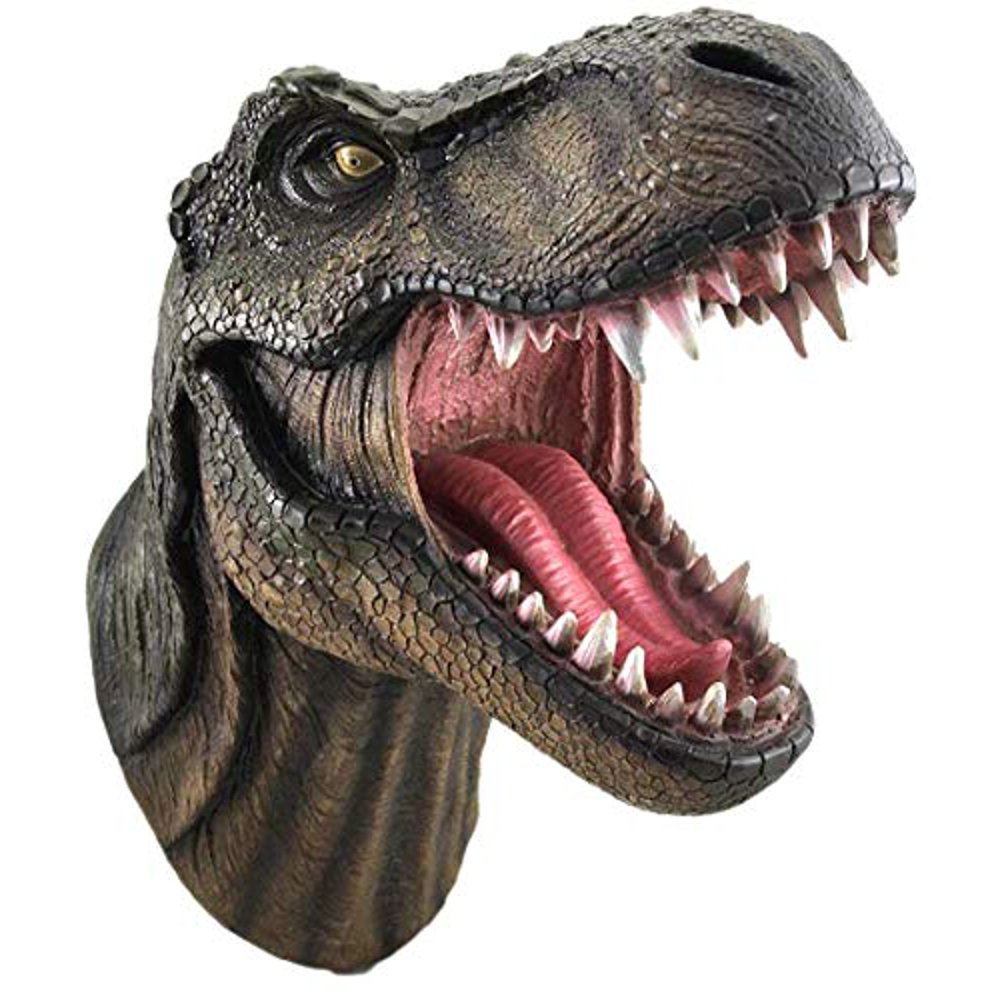 wall mounted t rex head