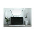 thumbnail image 6 of Elegant Kitchen and Bath 30 Inch Wide Bathroom Storage Freestanding Cabinet In White, 6 of 10