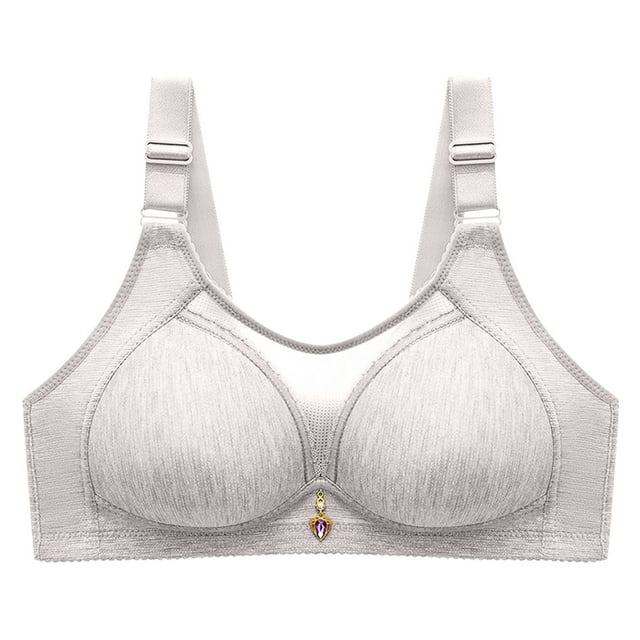 Timegard Womens Wireless Bras with Support and Lift Adjustable Strap Full Coverage Comfortable Everyday Bra