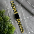 thumbnail image 3 of Wolverines HD Repeating Logo Unisex Watch Band for Apple Watch, 38/40/41mm(42mm Series 10/11) Short by Affinity Bands, 3 of 6