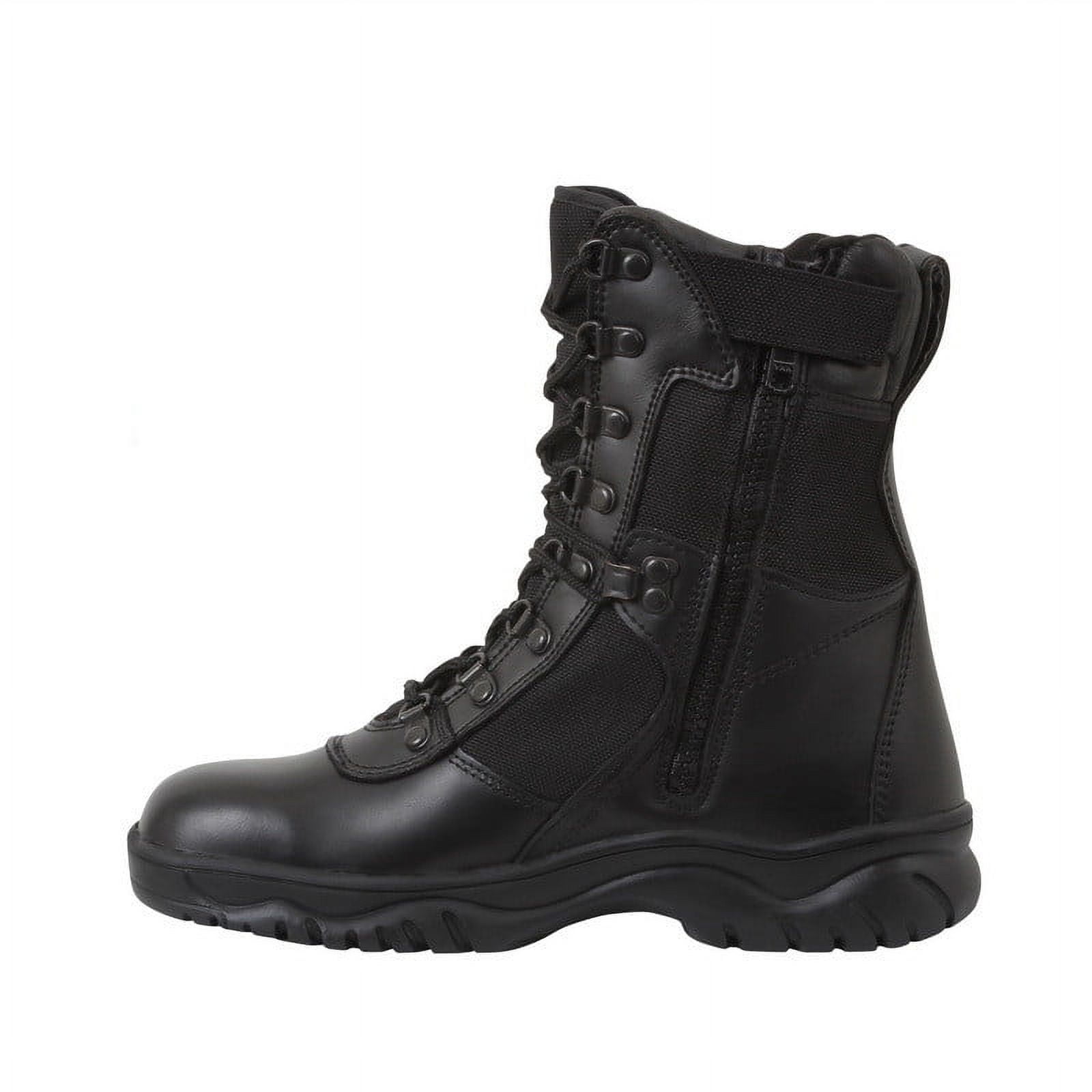 Rothco Tactical Military Forced Entry Boot with Side Zipper, 8