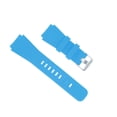 thumbnail image 1 of Correa de reloj de silicona Uxcell de 22 mm de ancho para Gear S3 Classic, Gear S3 y GT/Smart Watch, azul cielo, 1 of 5