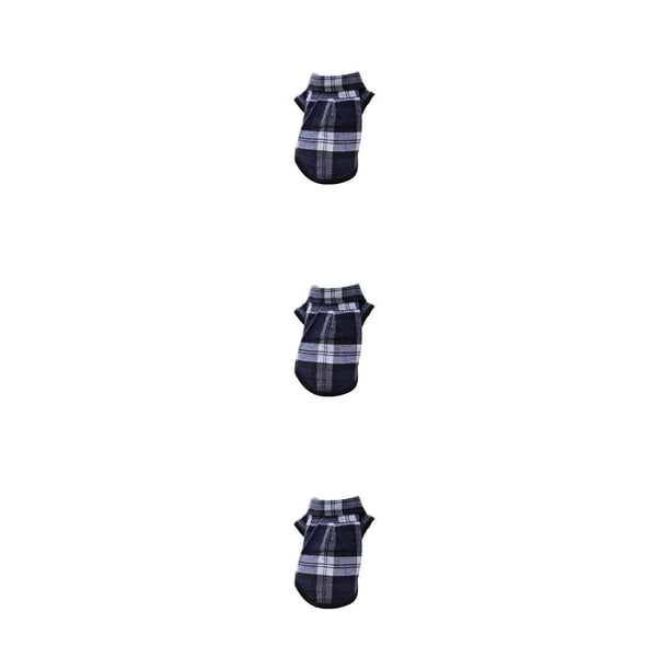 Greeniant Ropa para perros Chaleco a rayas para cachorros Espesar Sin hebillas Camisa para mascotas Azul XS Type1 NO1