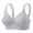 Womens Bras Gray, variant on Womens Push Up Bras, Wirefree Bras for Women Full Coverage No Underwire Everyday Bras Comfortable Wireless Padded Bras 36-46 