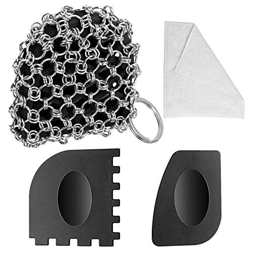 Herda Cast Iron Scrubber and Scrapers Kit