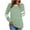 016#Green, variant on Njagoc3 Spring and Summer Womens New Long Sleeve Round Neck Pullover Line Casual Tops