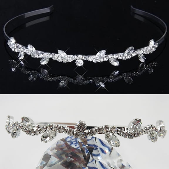 HONMEET Crown Headband Alloy Accessory for Special Occasions for Kids 1Pcs