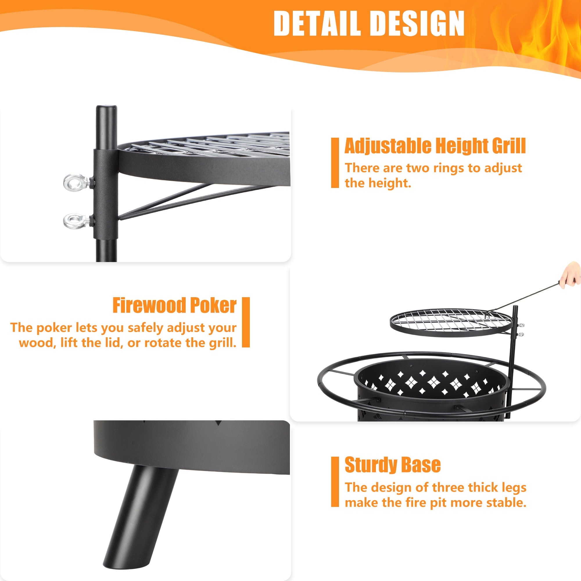 バーベキュー・調理用品 auvil FIRE PIT auvil FIRE PIT