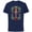 Navy, variant on Marvel Holiday Christmas Avengers Captain Marvel Nutcracker - Short Sleeve Cotton T-Shirt for Adults - Customized-Natural