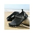 thumbnail image 3 of SIMANLAN Water Shoes for Men Women Quick-Dry Aqua Sock Barefoot for Beach Swim River Pool Lake Hiking Kayaking Surfing Black 10C, 3 of 9