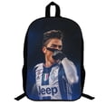 thumbnail image 1 of Football Ronaldo Backpack, Student School Bag, 17 Inch School Bag-QIUPING, 1 of 4