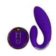 thumbnail image 1 of V For Vibes Remote Control Dildo & Pulsating Vibrator Athena - Purple, 1 of 1