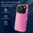 thumbnail image 4 of Entronix Rugged Heavy Duty Case for iPhone 17 Pro – Triple-Layer Protective Bumper Cover, Hot Pink, 4 of 5
