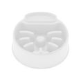 thumbnail image 1 of Unique Bargains Bol pour Animaux en Forme de Chat pour Camping Intérieur et Extérieur PP Blanc, 1 of 4