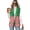 Christmas Tree Pattern, variant on Chririnla Sparkly Spider Web Pattern, Open Front Loose Fit Sleeveless Business Vest Lightweight Women's Sleeveless Waistcoat Vest for Work Summer 2026