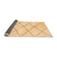 thumbnail image 2 of Ahgly Company Indoor Square Solid Orange Modern Area Rugs, 8' Square, 2 of 4