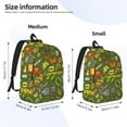 thumbnail image 3 of Naloa Camping 1 Canvas Backpack for Men Women Rucksack Casual Travel Daypack College Tote Satchel Bookbag for Teens-Medium, 3 of 7