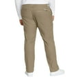 thumbnail image 4 of Eddie Bauer Men’s Fleece Lined Pants – Water Resistant, Lightweight Stretch Fabric, Zipper Pockets (Tan, 32Wx32L), 4 of 7