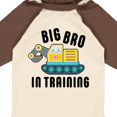 thumbnail image 4 of Inktastic Big Bro in Training with Bulldozer Boys Long Sleeve Baby Bodysuit, 4 of 5