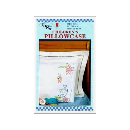 Jack Dempsey Children's Pillowcase Fish at Play