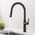 thumbnail image 3 of Kibi Fusion-T  Single Handle Pull Down Kitchen Sink Faucet - Matte Black, 3 of 3
