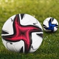 thumbnail image 3 of Balón de fútbol Advancent Talla 5 PVC para entrenamiento profesional de fútbol partidos de liga azul, 3 of 6