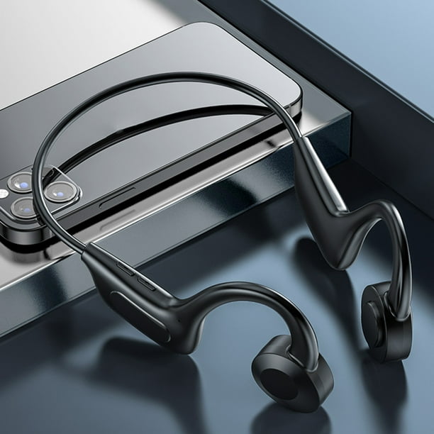 Auriculares de conducción ósea shamjiam Bluetooth 5.0 negro