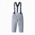 thumbnail image 6 of zuwimk Baby Boy Dress Clothes, Toddler Gentleman Outift for Boy, Winter Infant Wedding Suit, Fall Christening Clothing Set(18-24 Months,Blue), 6 of 8