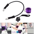 thumbnail image 3 of de de Resistencia, en D, Correa de Tobillo, Ancla de Puerta, Tubo de Fitness Transpirable para Entrenamiento de Piernas Y Glúteos, Púrpura, 3 of 8