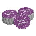 thumbnail image 1 of Inkdotpot Silver Foil Paper Hang Tags Happy Birthday Favor Tags 50 Pieces, 1 of 7