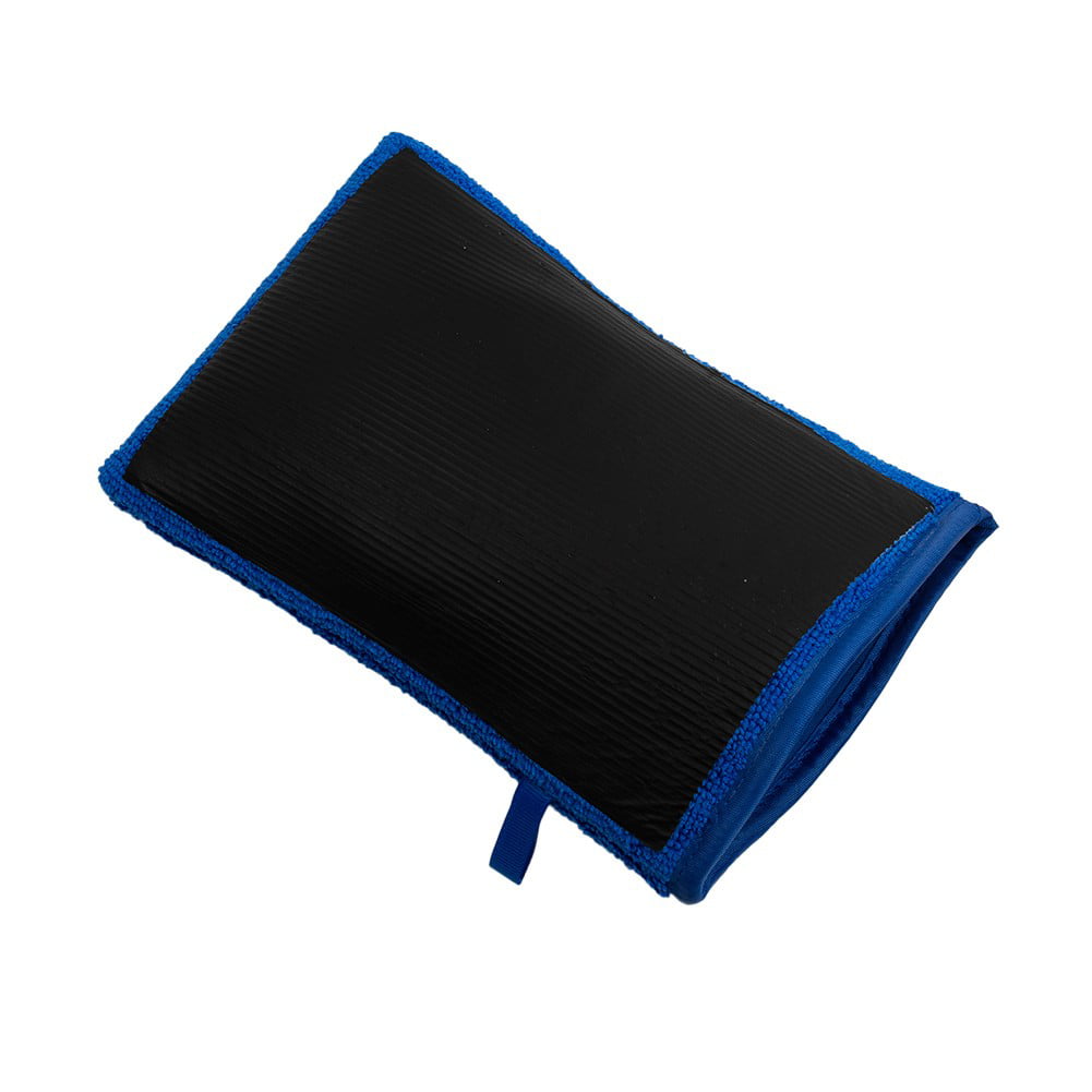Sufanic Reusable Car Premium Clay Mitt Glove for Detailing Polish Clay Bar Blue 5.5*8.7 inch