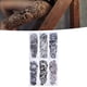 thumbnail image 4 of Pegatizas de Tatuaje Falsas, Efecto de Tatuaje Real Patrones Claros de Piel Segura Tatuajes Temporales de Brazo Completo Inmopoable para el Brazo para Fiestas para la Pierna para para, 4 of 7