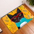 thumbnail image 3 of Cute pets Animal Pattern Anti Slip Suede Carpet Door Mat Outdoor Kitchen Living Room Floor Mat Carpet Home Decoration-week, 3 of 4