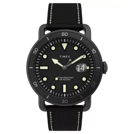 Timex Men's Port Black Dial Watch - TW2U01800