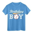 thumbnail image 3 of Hiijoy Little Boys Birthday Day T Shirt Letter Print Short Sleeve Tshirt Kids Graphic Tee, 3 of 3