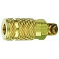 thumbnail image 1 of Acoplador de latón Plews Tru-Flate 13-325 1/4" x 1/4" MNPT, 1 of 1