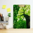 thumbnail image 6 of FMSHPON Tree Forest Clipboard Hardboard Wood Nursing Clip Board and Pull for Standard A4 Letter 13x9 inches, 6 of 7