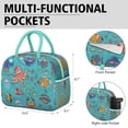 thumbnail image 6 of Reusable Crab Lnsulated Lunch Bag for Women & Men-Leakproof Water-Resistant Cooler Tote,Large Capacity(10.6x8.7x6.3in)for Work,Office,Travel,Picnic,Beach., 6 of 7
