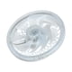 thumbnail image 3 of Ventilador de techo con luz, multifuncional, silencioso, lámpara de ventilador, herramienta de iluminación, diámetro de 12" Blanco, 3 of 9