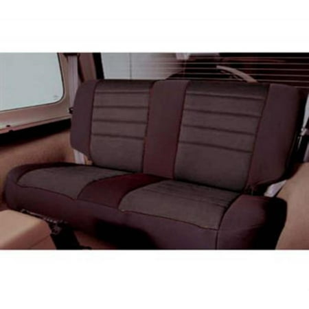 Smittybilt 2007-2013 Jeep Jk Wrangler 2 Door Seat Covers Rear Neoprene Black Sides Black Center 46901