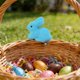 thumbnail image 4 of Clips de conejito de Pascua Festival Corona Escena Decoración Accesorios Espuma Color Flocado Clips de conejos Espuma deco ration, 4 of 6