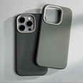 thumbnail image 4 of Pour MagSafe Étui de Charge Sans Fil en Cuir Texture Diamant pour iPhone 16 Plus13 14 15 Pro Max Alliage Objectif Antichoc Étui Arrière Rigide Verte ZSW CC pour iPhone 16, 4 of 6