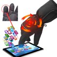 thumbnail image 3 of Cheers.US 1 Pair Heated Gloves, Unisex Battery Powered Electric Heating Glove for Winter Outdoor Working Snow Ski Snowboarding Hunting Snowmobiling Motorcycle Riding Motorcycle Touch Screen Gloves, 3 of 7