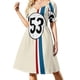 thumbnail image 2 of Vestido de manga corta de cómic Hee Haw, ropa de fiesta, vestidos de verano, vestido, 2 of 7
