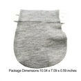 thumbnail image 2 of Maoww Simple Leaves Shirt Extender Waterproof High-quality Difference Display DIY Landscaping Accessories Eye-catching Jeans Maternity Gray, 2 of 5