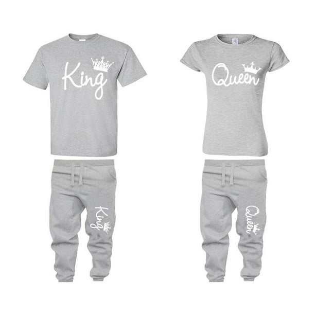 king and queen jogger sets
