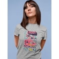 thumbnail image 2 of Canada Tourist Map T-Shirt Women -Image by Shutterstock, Female 5X-Large, 2 of 4