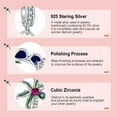 thumbnail image 3 of ROSIANNA 925 Sterling Silver Charm for Bracelets Summer Sea Beach Holiday Dangle Charm Women Bracelet Charm, 3 of 5