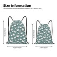 thumbnail image 2 of Honeii Farm Birds Print Drawstring Backpack,Drawstring Bags String Backpack Gym Cinch Sack Backpack Sport Bag Draw-Medium, 2 of 6