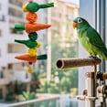 thumbnail image 7 of Parrot Chew Toy Natural Corn Cluster Bird Swing Cage Accessories Biting Entertainment for Birds, 7 of 7